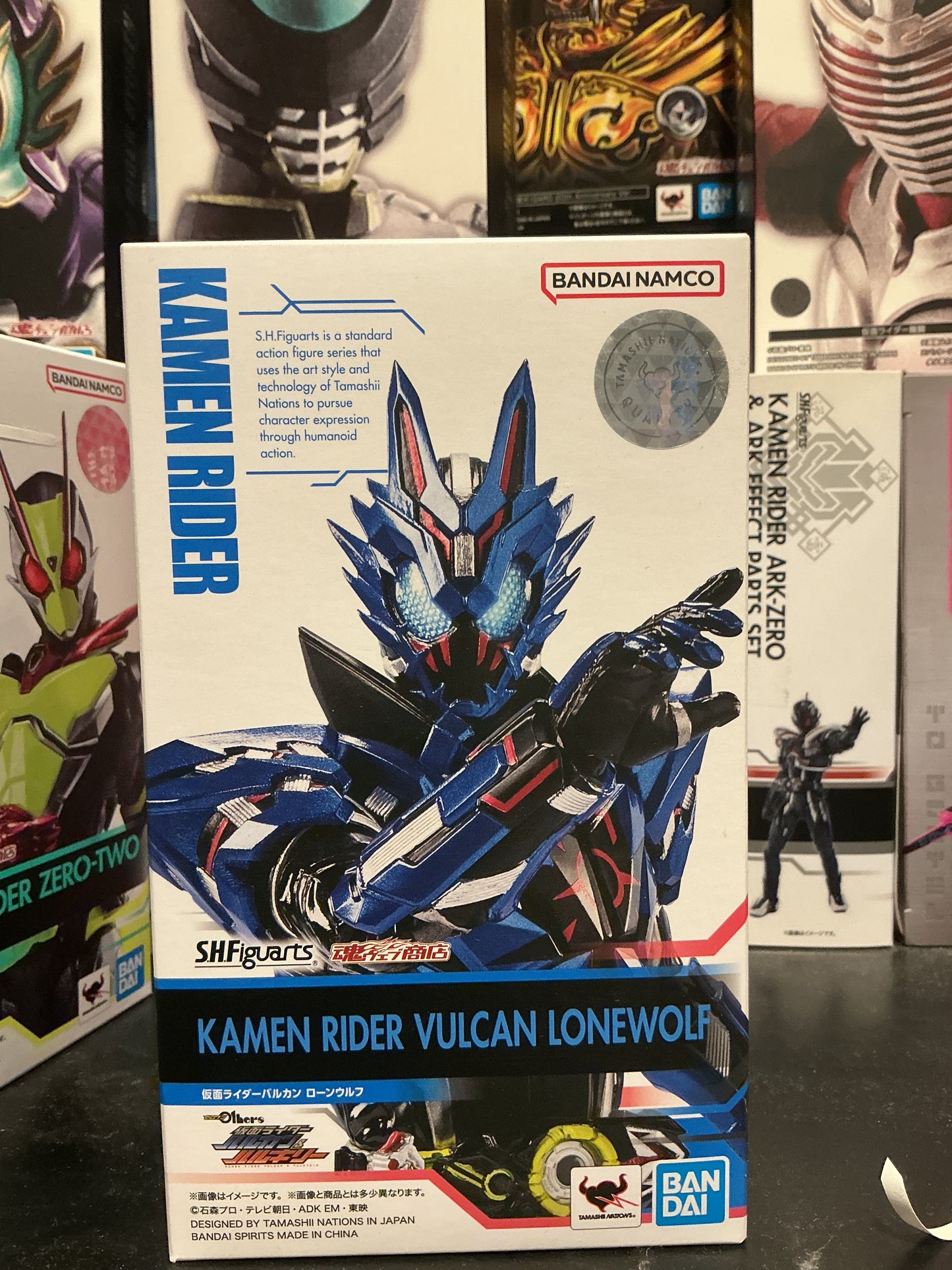 S.H.Figuarts Kamen Rider Vulcan Lone Wolf
假面骑士 Vulcan Lone Wolf / 孤狼形态