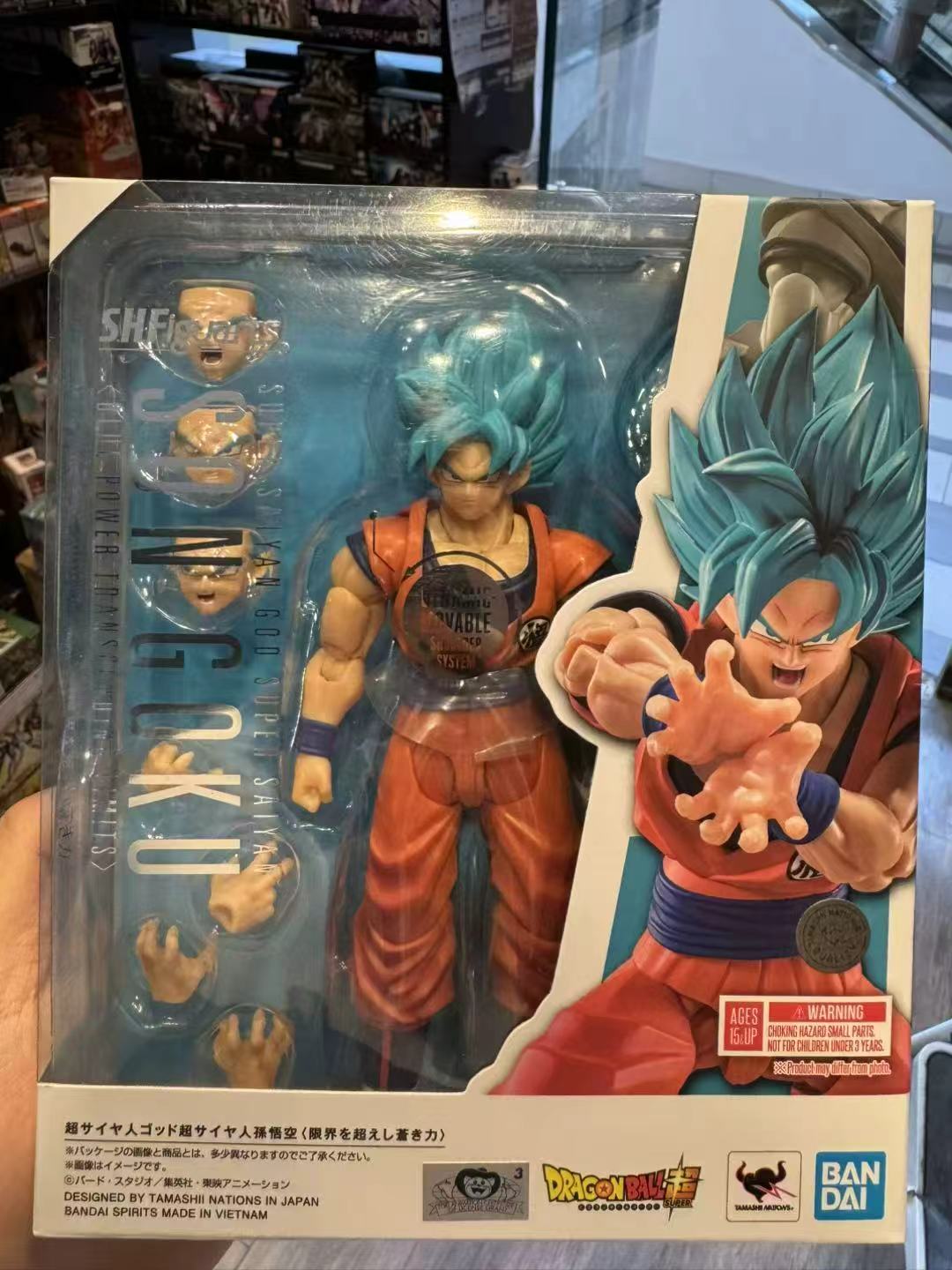 S.H.Figuarts SUPER SAIYAN GOD SUPER SAIYAN SON GOKU <BLUE POWER TRANSCENDING LIMITS>