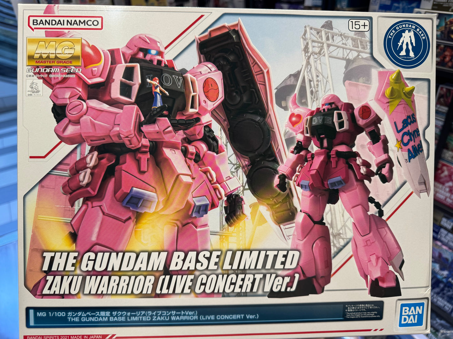 MG 1/100 Zaku Warrior (Live Concert Ver.) – The Gundam Base Limited