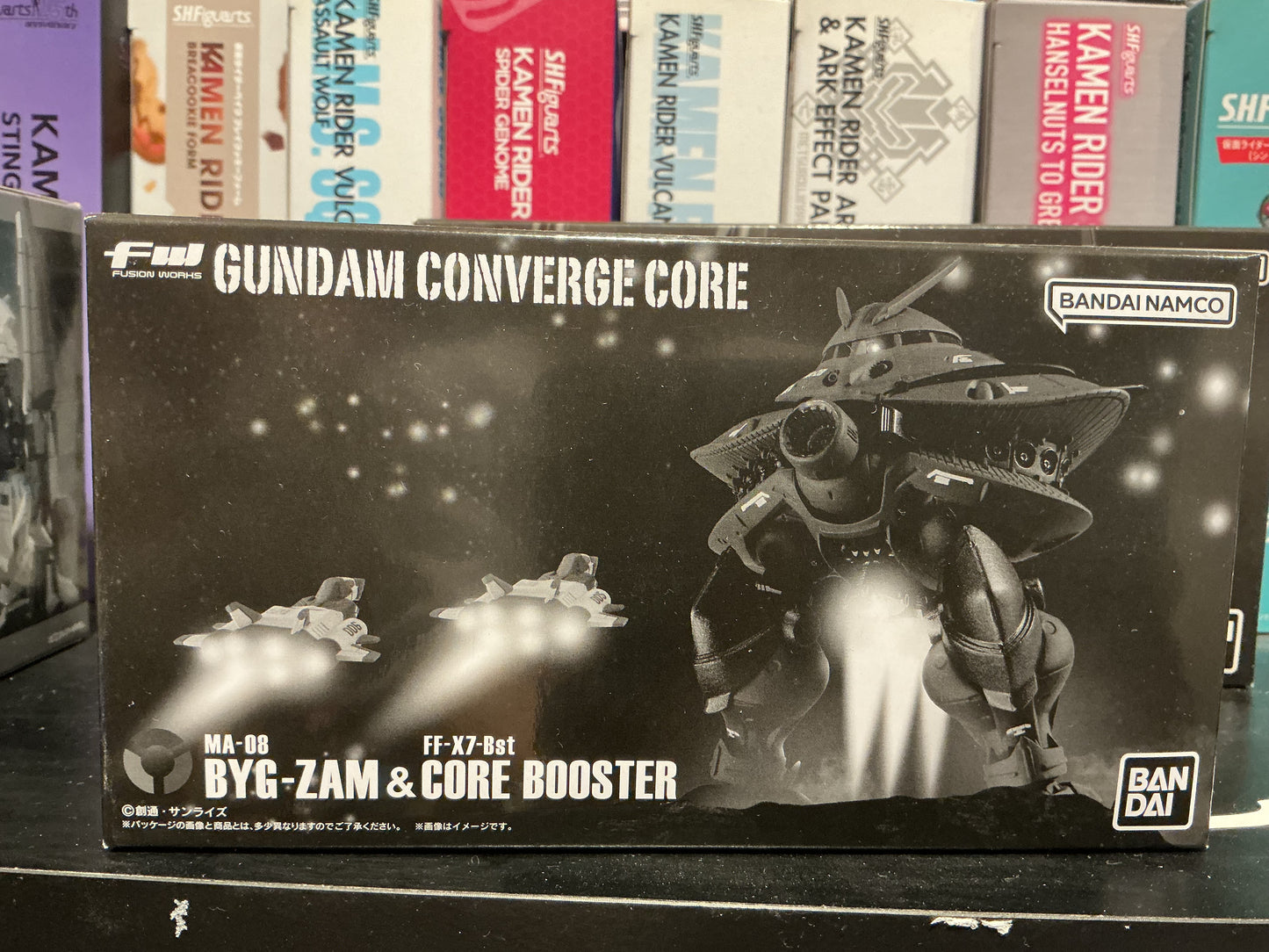 FW GUNDAM CONVERGE CORE Byg-Zam & Core Booster 大扎姆 & 核心推进机套装