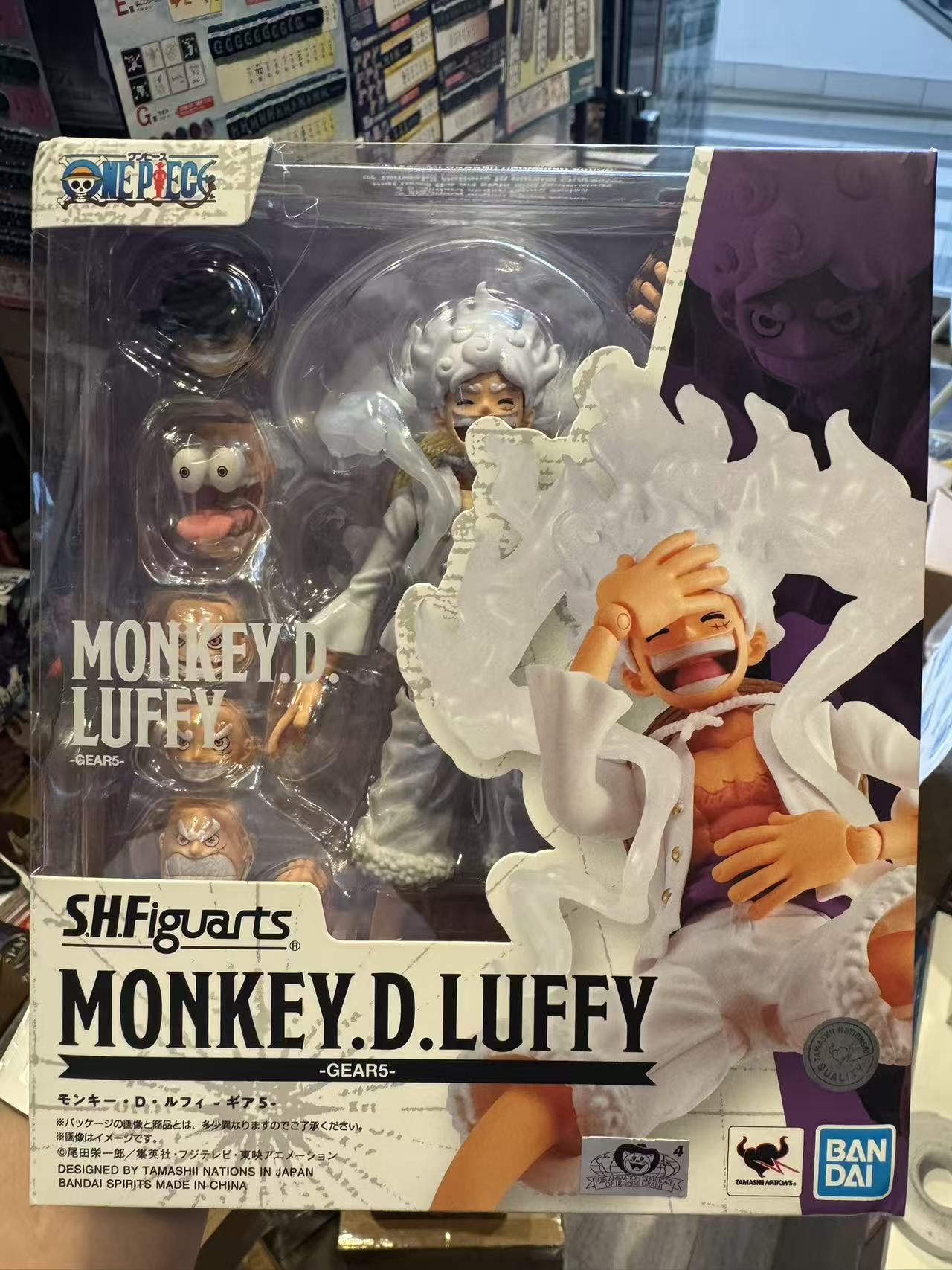 Bandai S.H.Figuarts Monkey D. Luffy [Gear 5] – One Piece