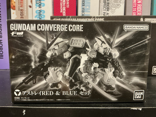 FW GUNDAM CONVERGE CORE Astray RED & BLUE Set 异端高达红色机 & 蓝色机套装