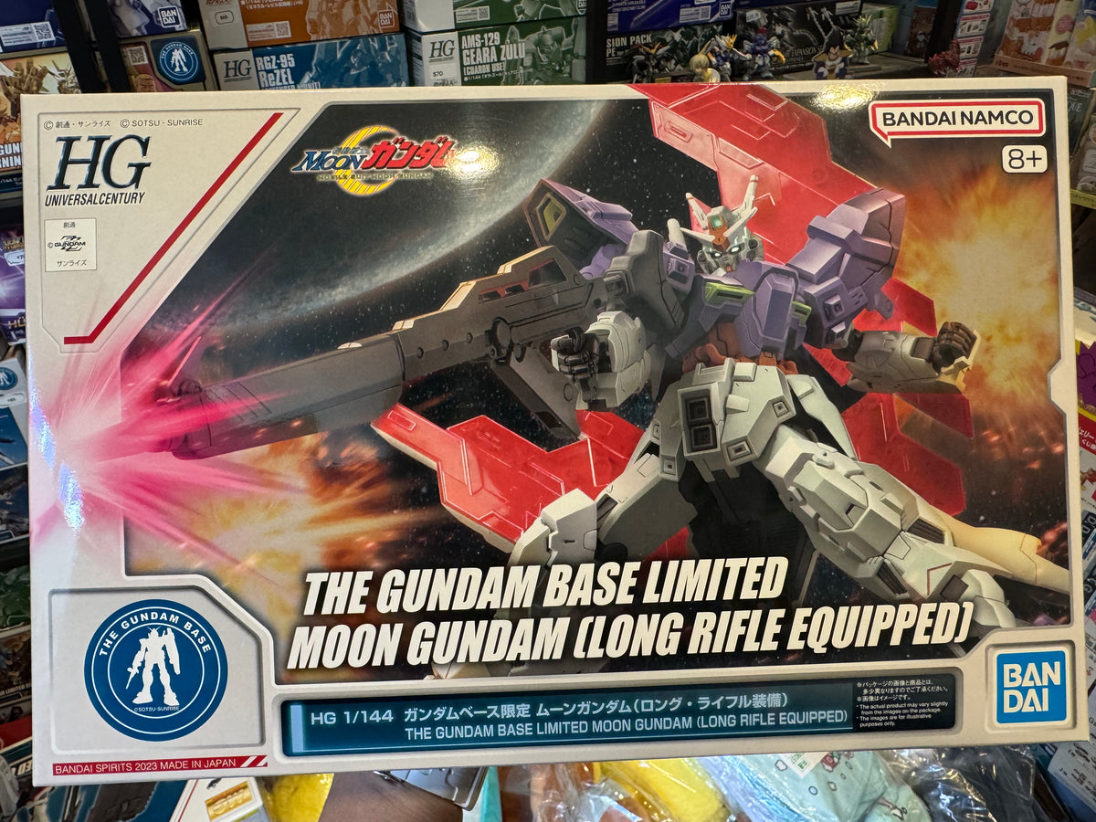 Bandai HG 1/144 Moon Gundam (Long Rifle Equipped) – 月亮高达 长步枪装备 高达基地限定