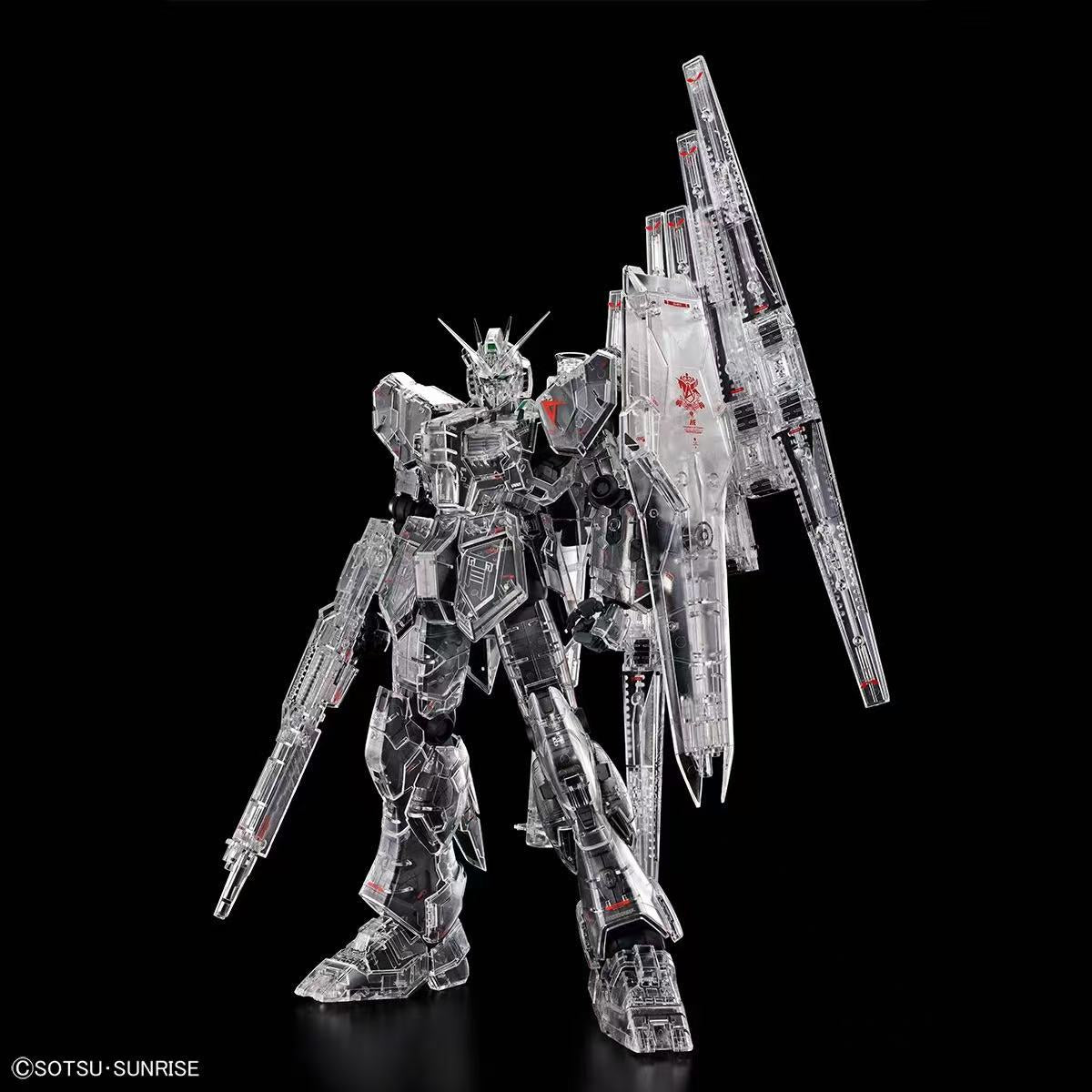 Premium Bandai MG 1/100 ν Gundam Ver.Ka [Mechanical Clear] – Mobile Suit Gundam: Char’s Counterattack