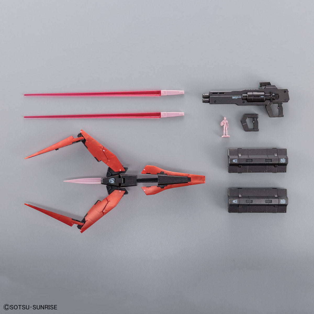 Bandai MG 1/100 Gundam Kyrios (Trans-Am Mode) [Metallic Gloss Injection] – 主天使高达 Trans-Am模式 金属光泽注塑版 高达基地限定