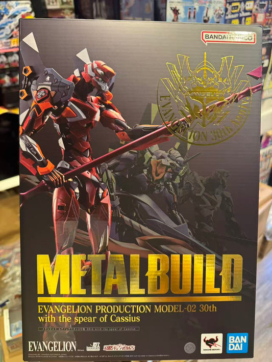 Premium Bandai METAL BUILD Evangelion Production Model-02 30th Anniversary with the Spear of Cassius – Evangelion