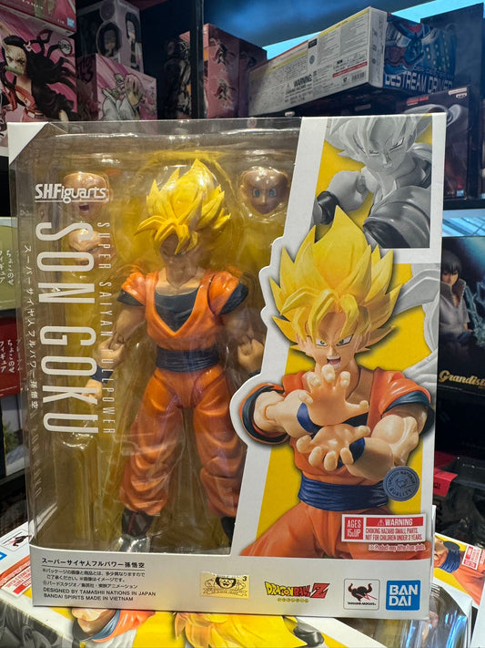 S.H.Figuarts Dragon Ballz Sun Goku Super Saiyan Full Power孙悟空 超级赛亚人