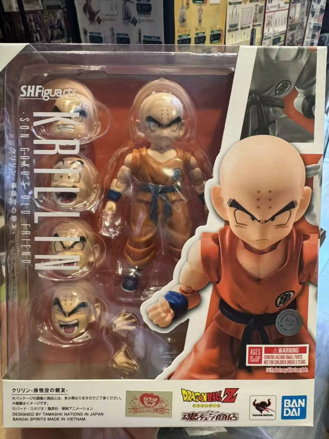 S.H.Figuarts Krillin -  SON GOKU‘s OLD FRIEND