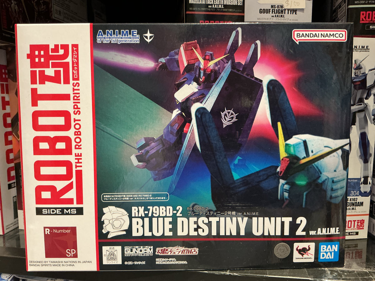 ROBOT魂 SIDE MS RX-79BD-2 Blue Destiny Unit 2 ver. A.N.I.M.E. – 蓝色命运2号机