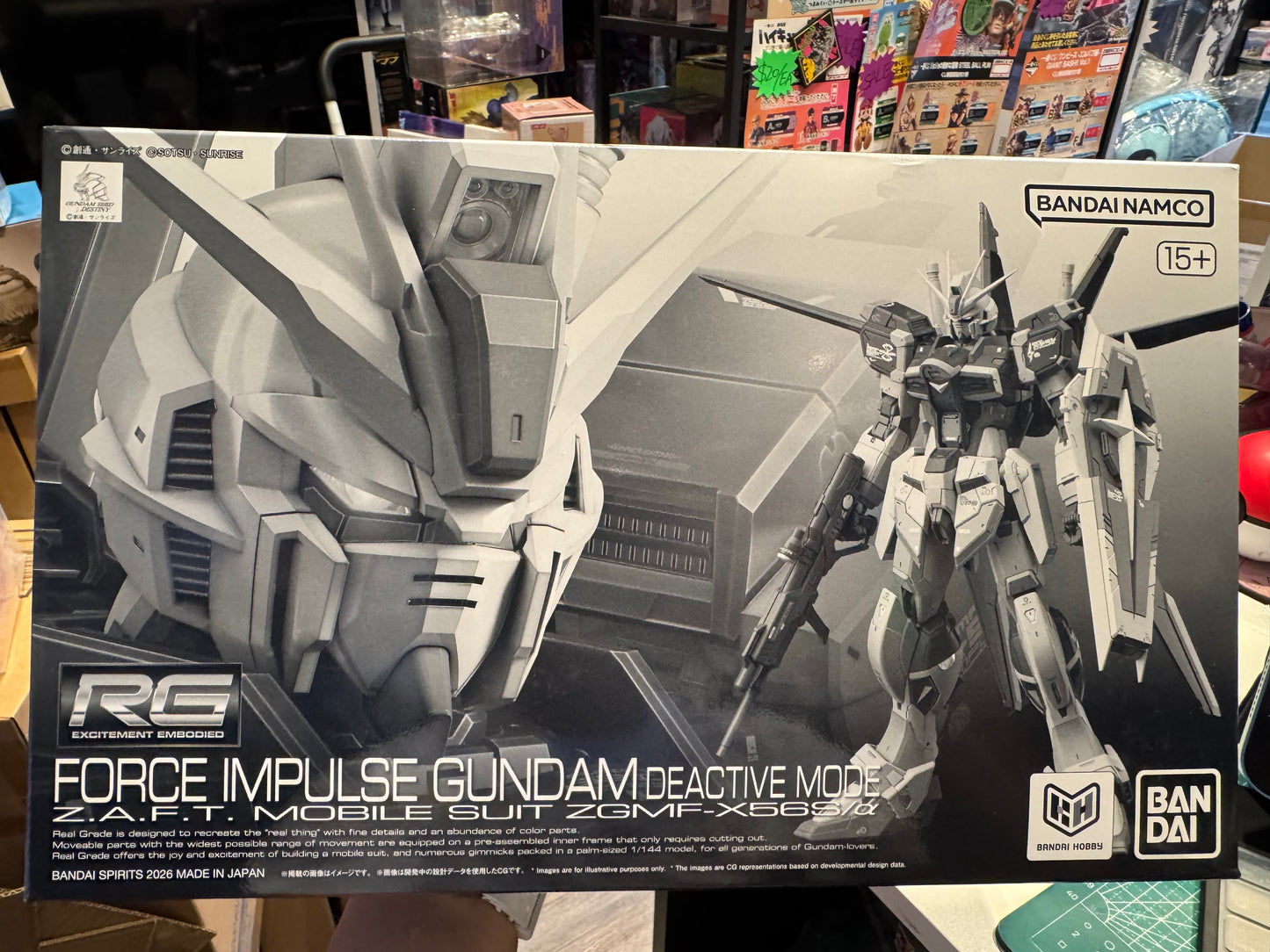 RG 1/144 Force Impulse Gundam [Deactive Mode]