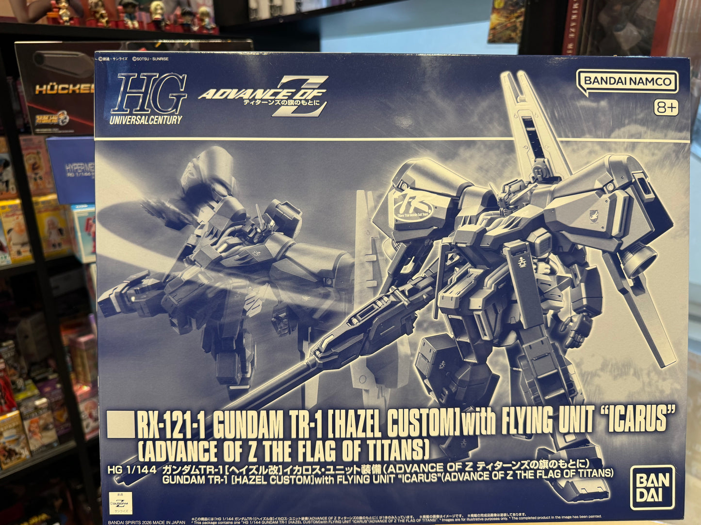 HG 1/144 RX-121-1 Gundam TR-1 [Hazel Custom] with Flying Unit