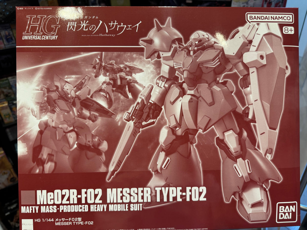 Bandai HG 1/144 Me02R-F02 Messer Type-F02 梅萨F02型 – Gundam Hathaway 闪光的哈萨维