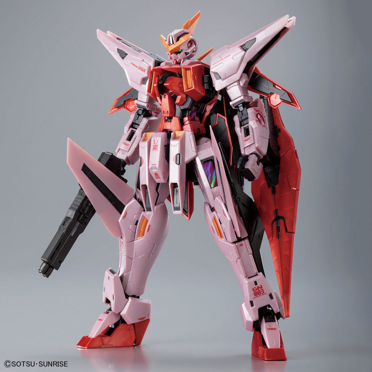 Bandai MG 1/100 Gundam Kyrios (Trans-Am Mode) [Metallic Gloss Injection] – 主天使高达 Trans-Am模式 金属光泽注塑版 高达基地限定