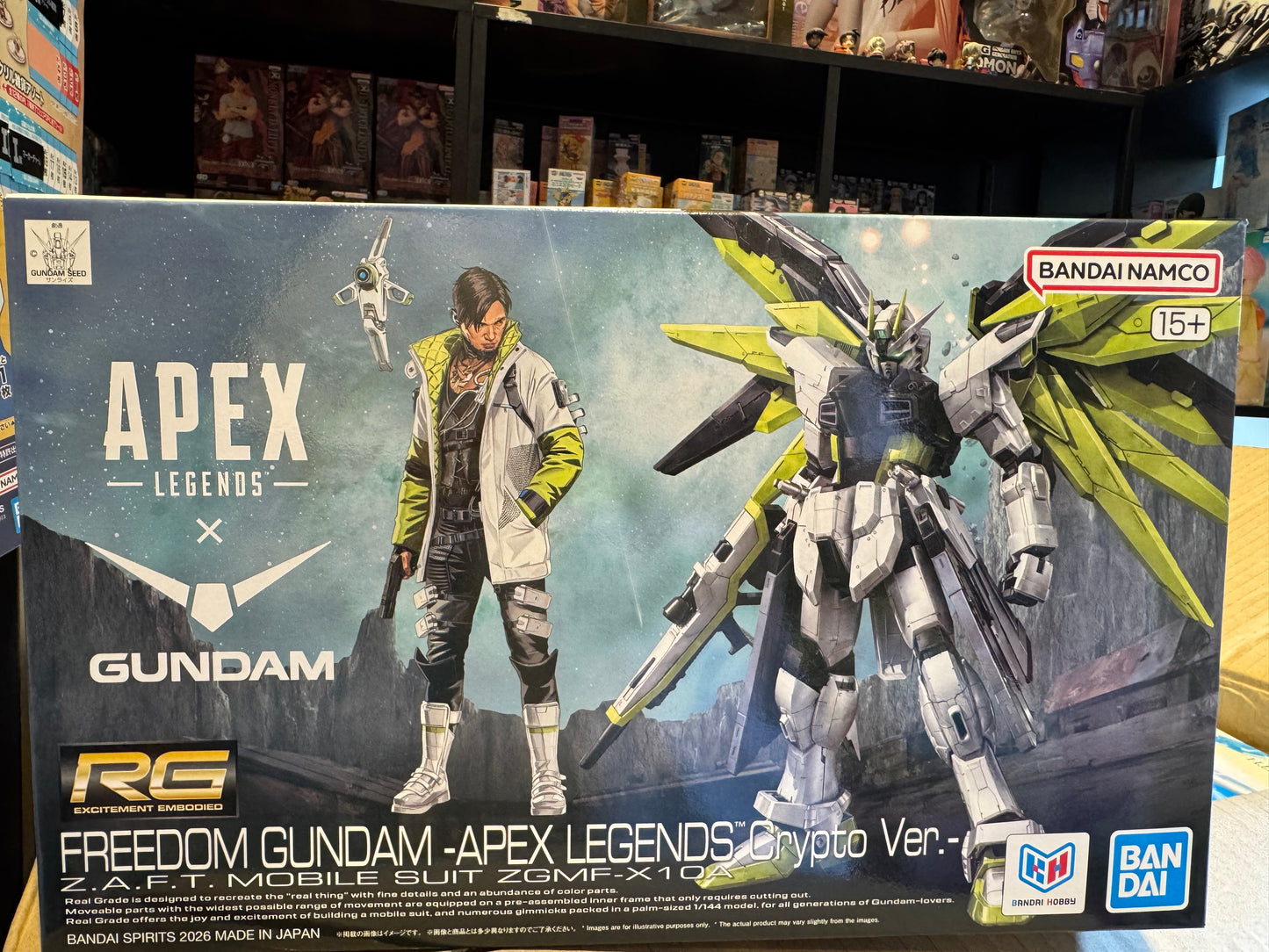 RG 1/144 Freedom Gundam – APEX Legends Crypto Ver.
