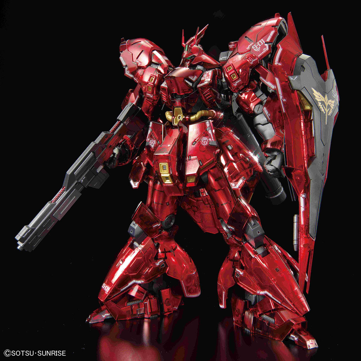 Bandai RG 1/144 Sazabi [Mechanical Core Plating] 沙扎比 机械核心镀膜版 Gundam Base Limited