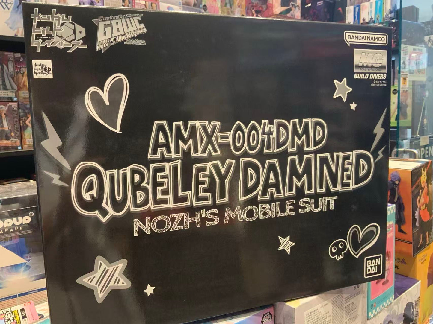 Bandai MG 1/100 AMX-004DMD Qubeley Damned 卡碧尼·诅咒