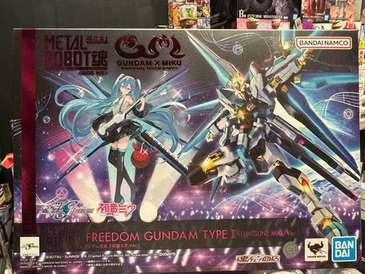 METAL ROBOT魂 SIDE MS Strike Freedom Gundam Type II [Hatsune Miku Ver.] – 强袭自由高达二式「初音未来 Ver.」