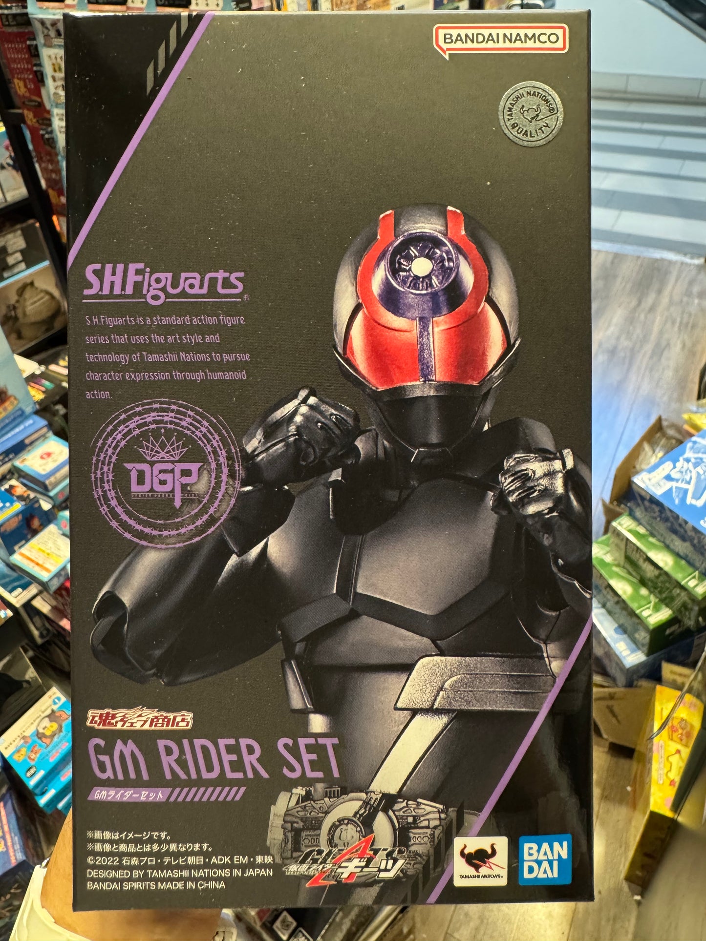 Bandai S.H.Figuarts GM Rider Set – 假面骑士Geats 极狐 欲望大奖赛 GM骑士套装