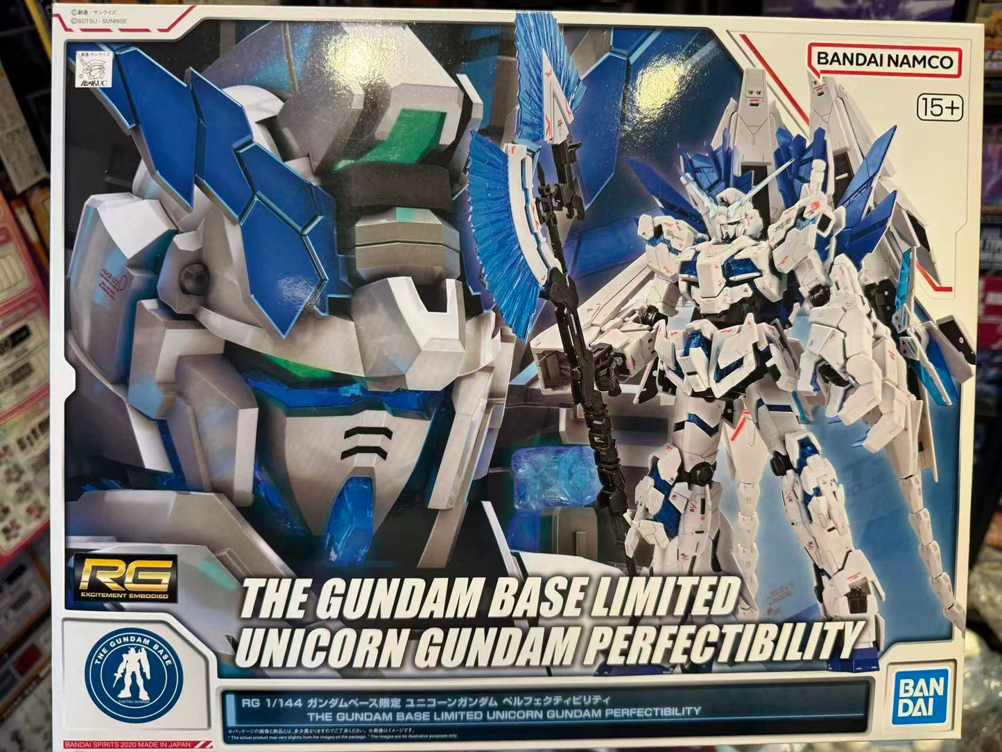 RG 1/144 Unicorn Gundam Perfectibility – The Gundam Base Limited