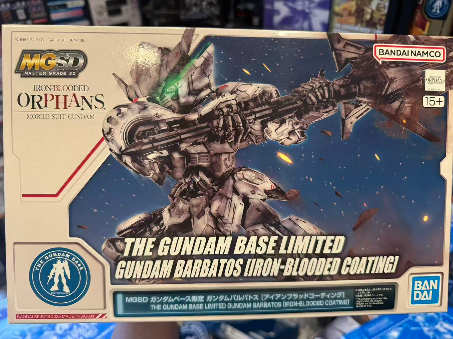 Bandai MGSD Gundam Barbatos [Iron-Blooded Coating] – The Gundam Base Limited